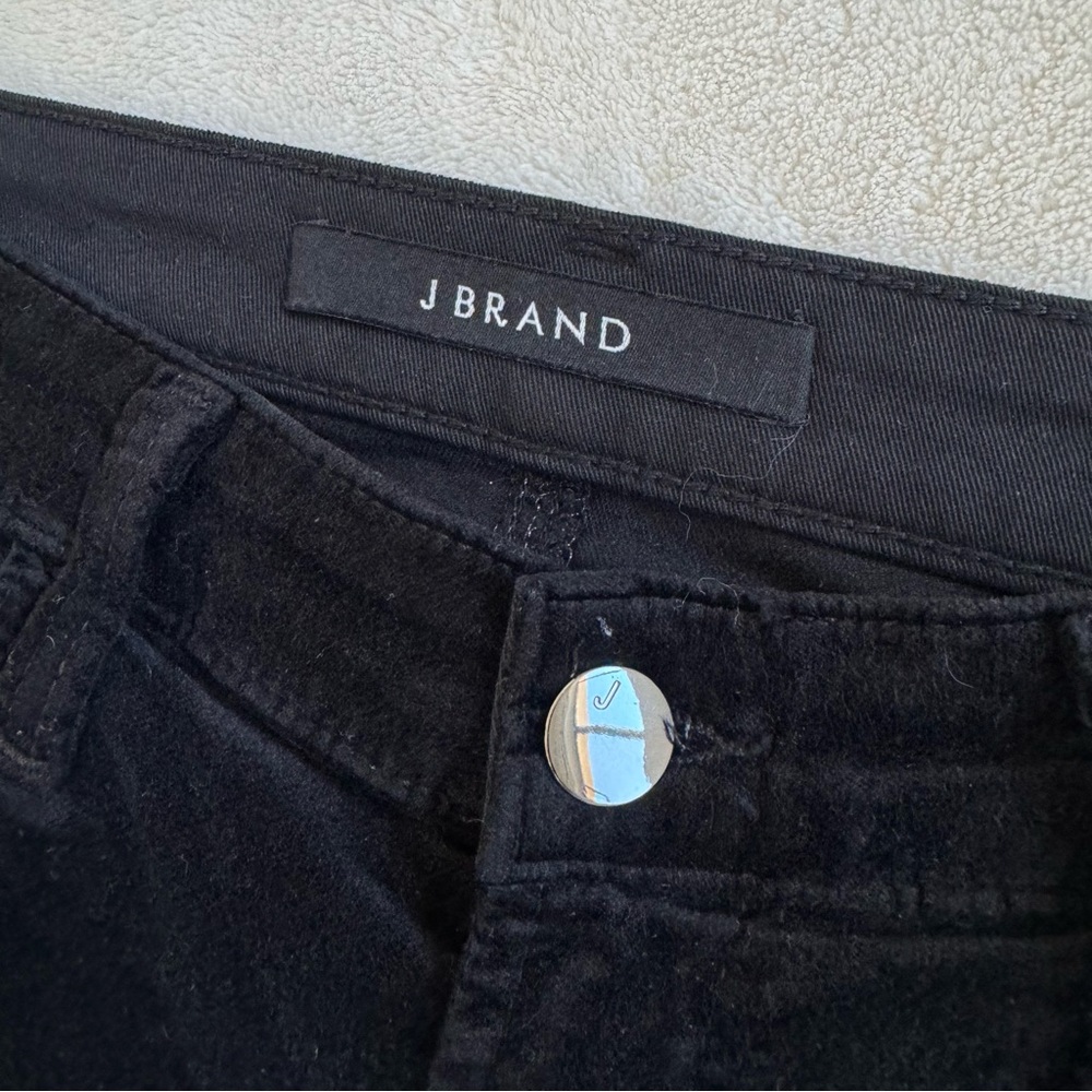 J Brand Maria High Rise Luxe Velveteen Jean View 4